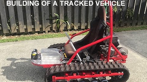 Building of a Personal tracked Vehicle.......like a quad bike on tracks !!!