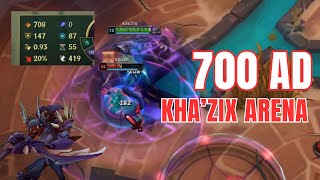 700+ AD WITH KHAZIX IN ARENA