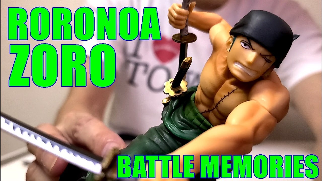 one piece roronoa zoro memory figure