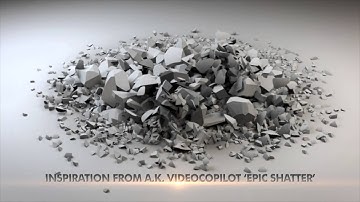 3d max shatter object - Rayfire plugin (inspirational)