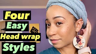 Headwrap/Turban Tutorial for Locs|Short Locs and TWA Friendly