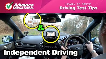 Independent Driving On The Test  |  Driving Test Tips