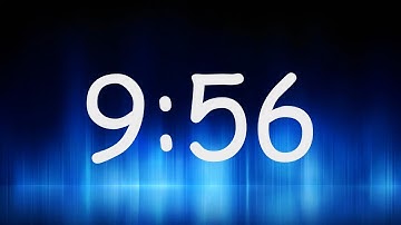 9:56 Minutes Timer / Countdown from 9min 56sec
