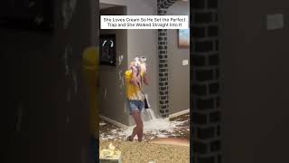 She Loves Cream So He Set The Perfect Trap And She Walked Straight Into It