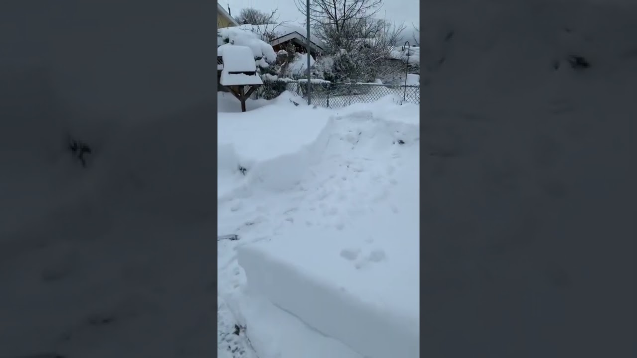 Snowstorm In Canada 2022 Niagara 