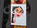 #drawing #painting #girl #shortvideo #@Artbloomwithneha