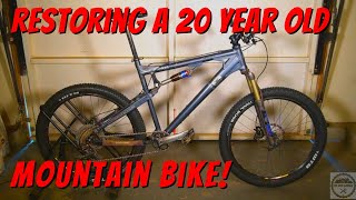 Upgrading an old mountain bike...AND THEN GIVING IT AWAY!!!