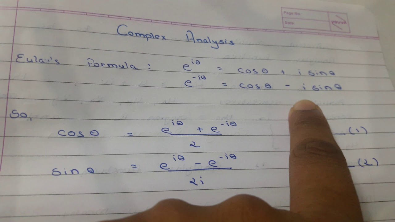 Complex Analysis 01 - YouTube