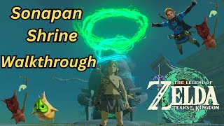 How To Complete The Sonapan Shrine in The Legend of Zelda Tears of the Kingdom