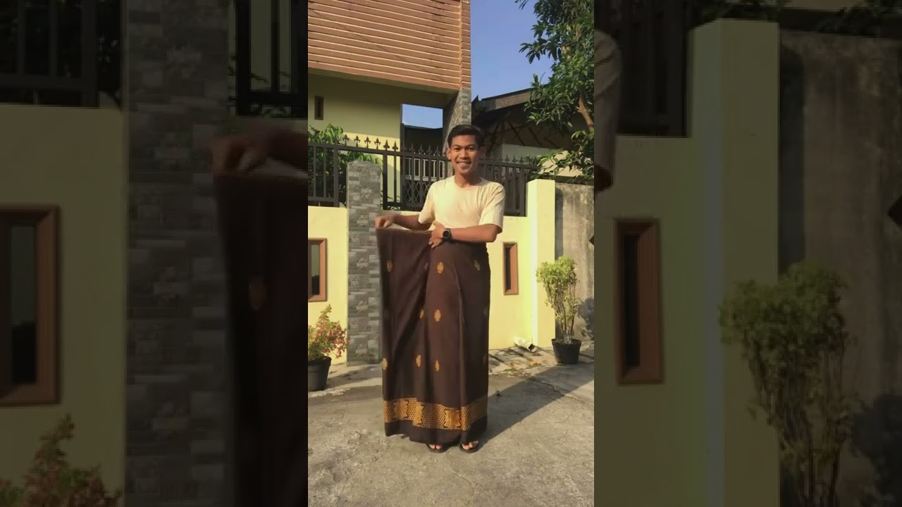 How to wear a lungi at new style 2nd video