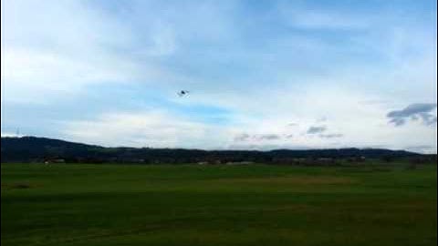 APM 2.6 V-Shaped Octocopter PH Breaking test
