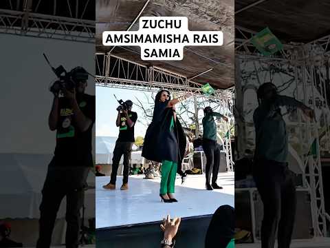 ZUCHU ALIVYOMSIMAMISHA RAIS SAMIA ZANZIBAR