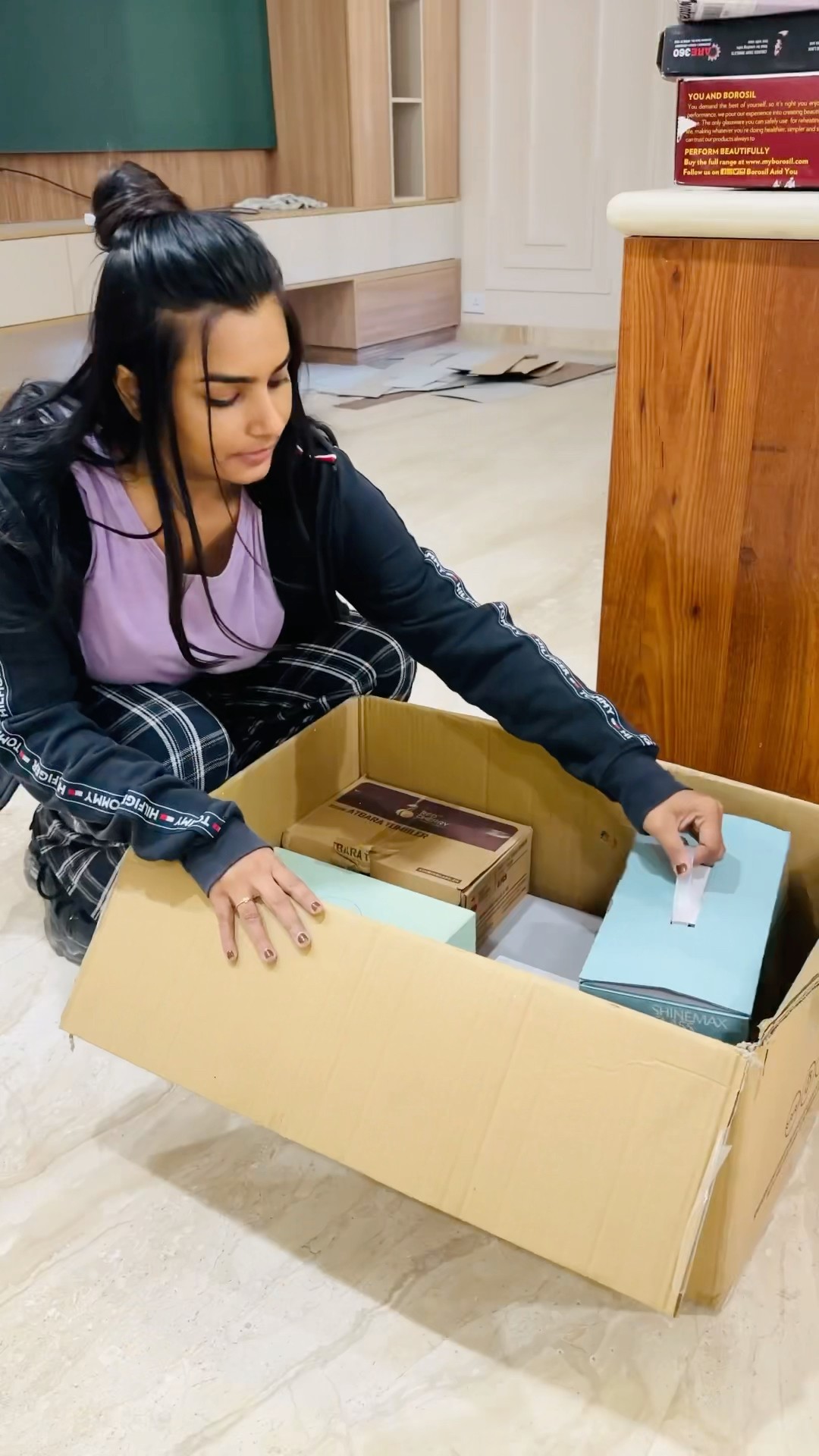 Shifting Home 2 ? #crafteraditi #shorts #asmr #shifting #organizing #newhome @CrafterAditi