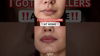 LIP *fillers* without *surgery*, only THIS *product* 👄 #ashortaday #makeup