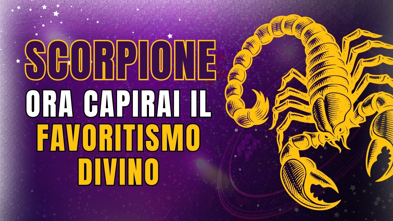 13 ragioni per cui Dio ama tanto lo SCORPIONE