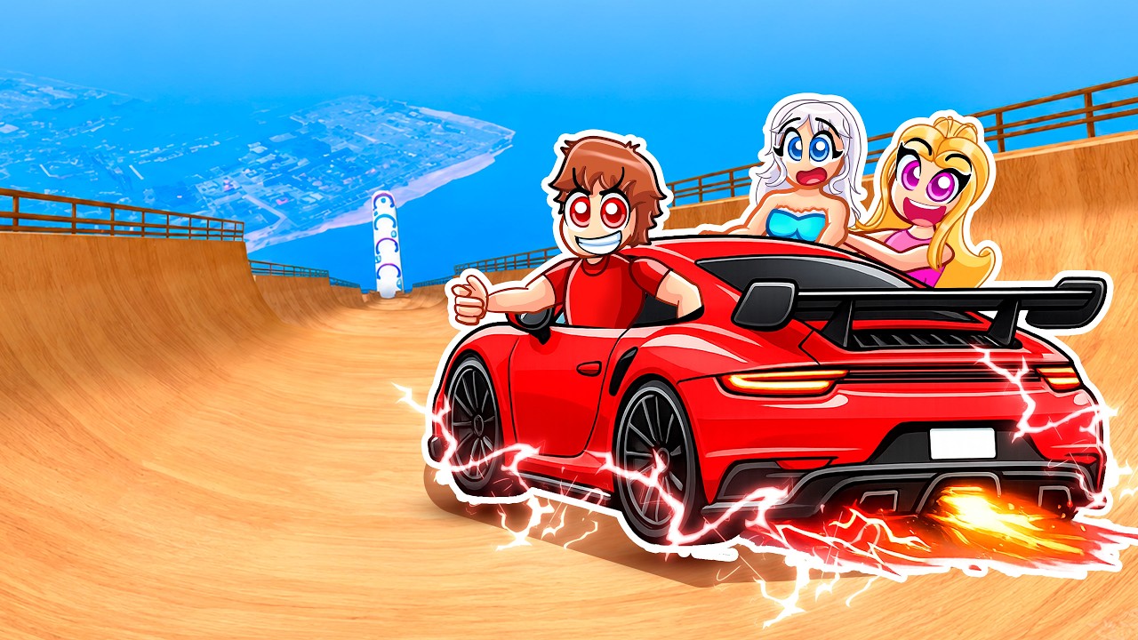 Mega Ramp Challenge In GTA 5…