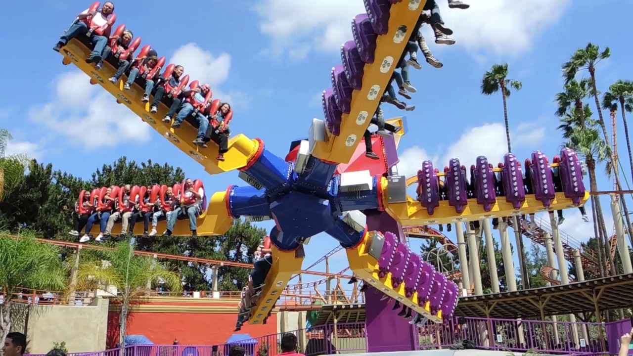 Sol Spin at Knott's Berry Farm OffRide POV YouTube