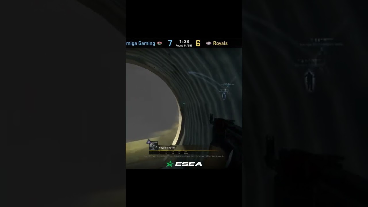 shateri Overpass Short Pipe One Way Smoke (CS:GO Tricks)