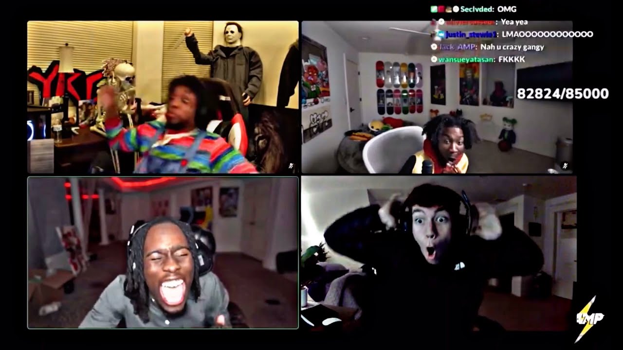 Hi Nicholas Goes live with Kai, Rage, Bruce and XQC - YouTube