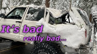 I totaled my Cherokee in the sierras by Mikes4x4Garage 33,520 views 1 year ago 9 minutes