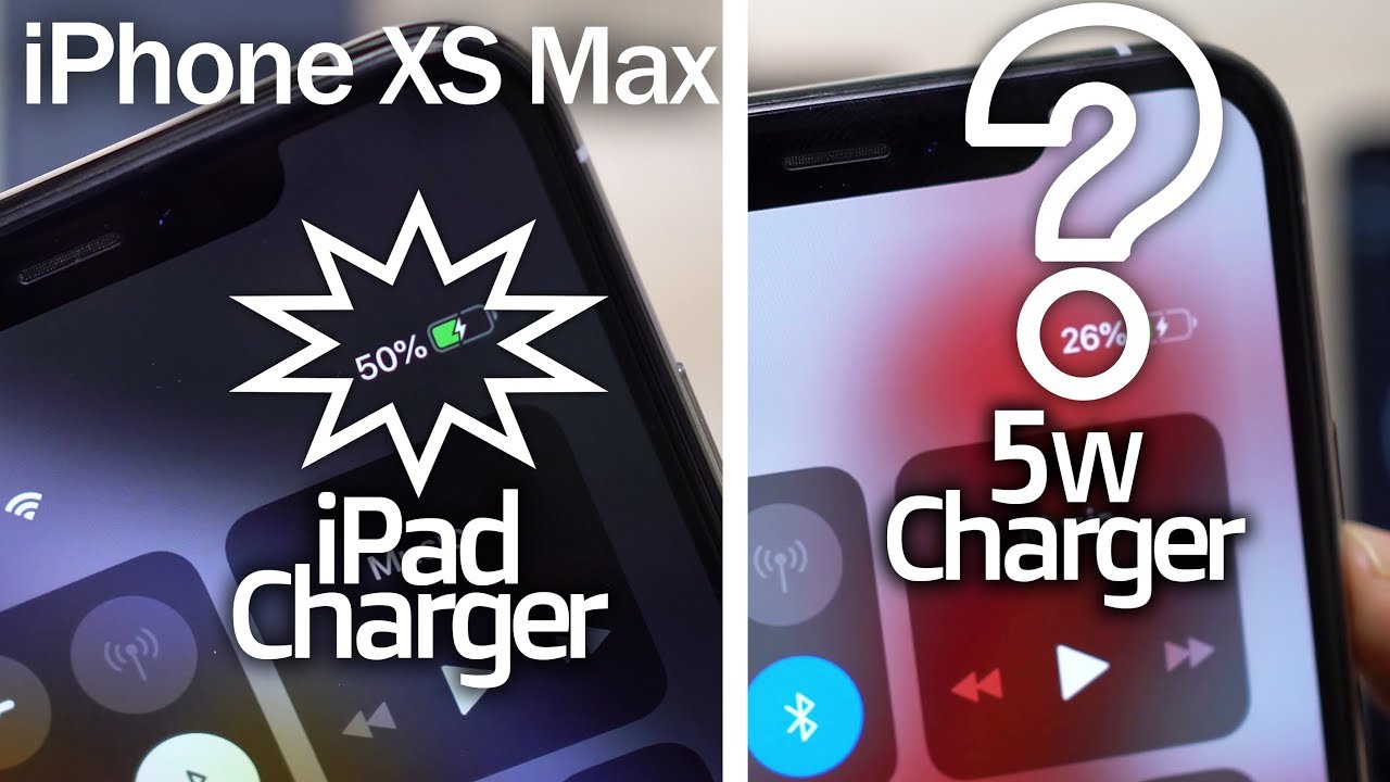 iPhone XS MAX Charging with iPad Charger- How Fast It Is!! Why Apple, whyyy???