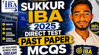 Past paper MCQS Math IBA Direct Test 2025 @ayazenglishinstitute