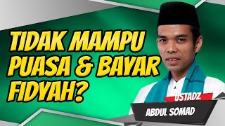 Download lagu Unable to Fast or Pay Fidyah, What Should I Do, Ustadz? Ustadz Abdul Somad, Lc., MA