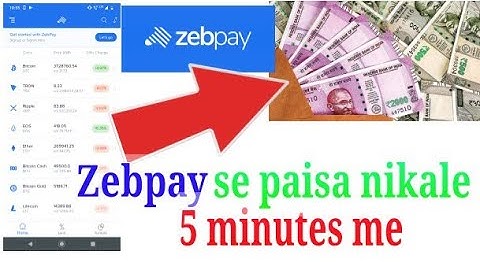 How to withdraw money from zebpay | bitcoin convert kaise kare | crypto currency | trading