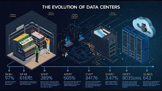 The Evolution of Data Centers: From Mainframes to Hyperscale Clouds.