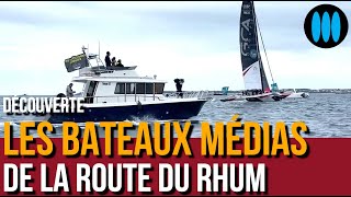 Route du Rhum 2022 - découverte des Targa, les bateaux médias de la course