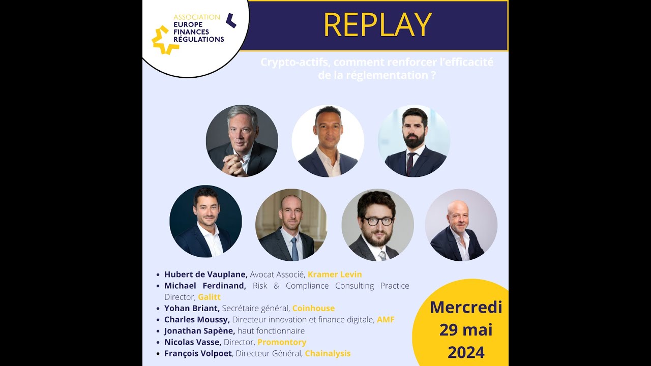 Replay - Crypto-actifs, comment renforcer l’efficacité de la réglementation  ?