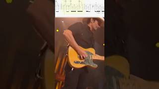 Brad Paisley Guitar Tab - Im Gonna Miss Her - Easy Country Guitar Solo! #guitar #bradpaisleyguitar