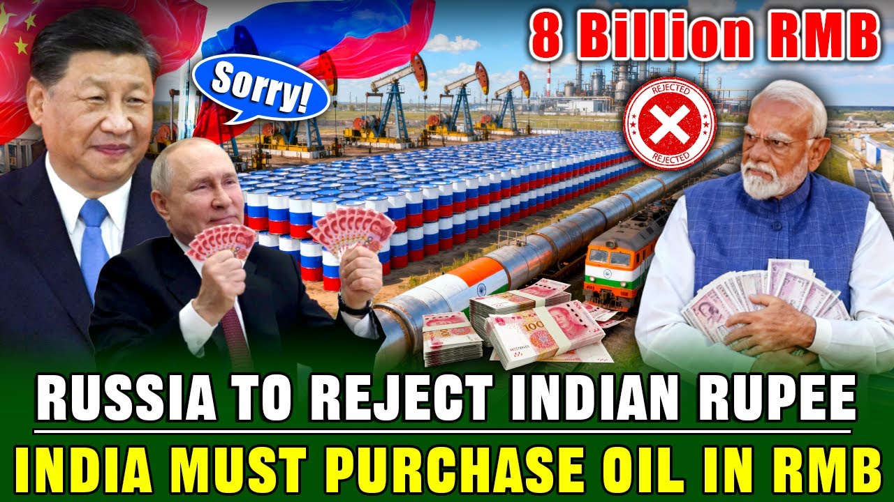 India Rmb Say no to the rupee! Russia Demands India Use RMB to Settle Oil Trade ...