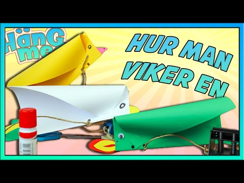 Video: Hur Man Gör En Pappersdrake