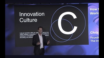 How to Build A World-Class Innovation Culture. Keynote Speaker Chris Heemskerk @ Open-i Zurich, 2025