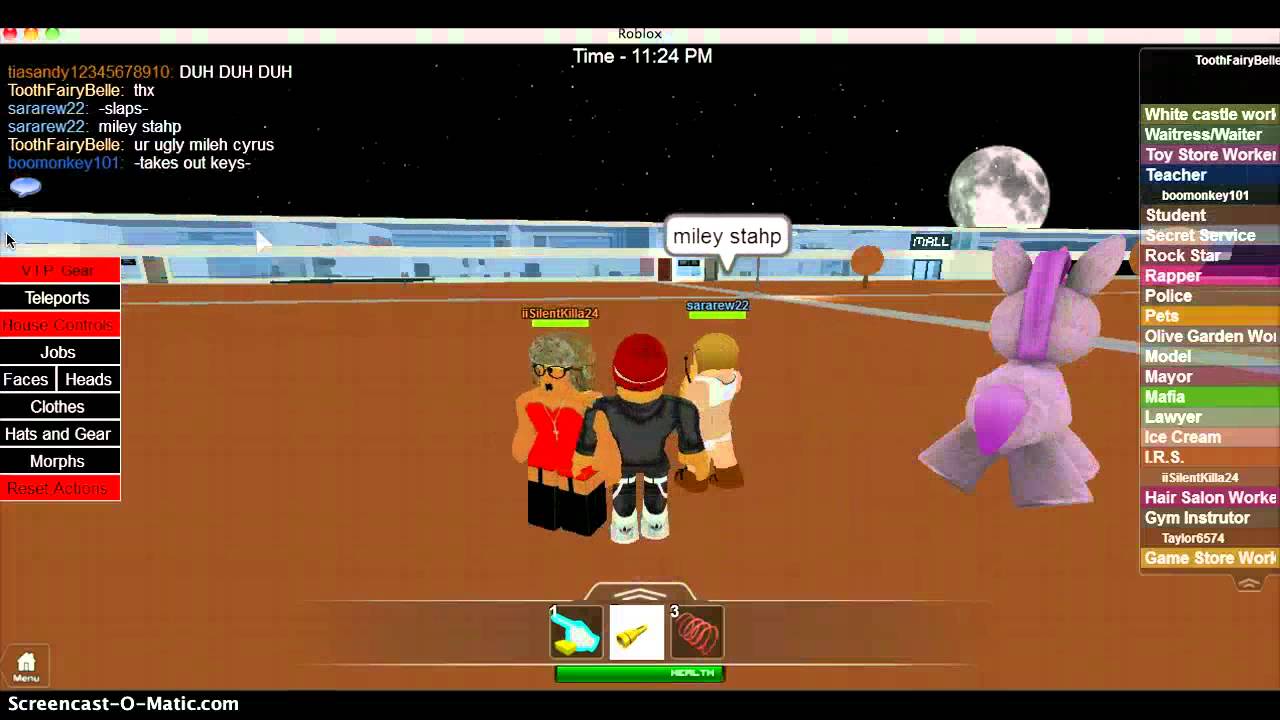 Roblox (MILEY CYRUS IS IN HERE WARNING)