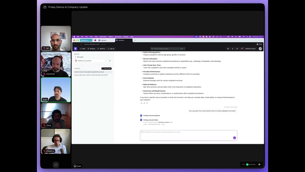 Lightdash demo: More robust AI agents