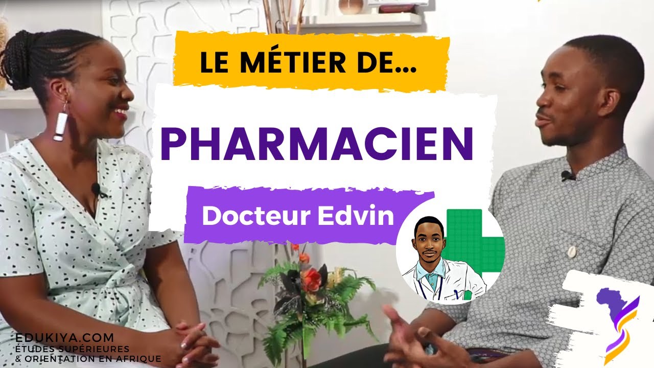 Le métier de Pharmacien avec Docteur Edvin