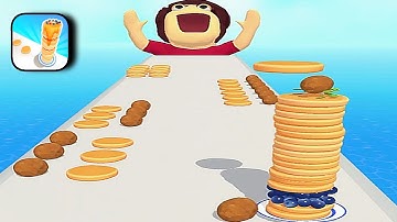 Pancake Run Level 87-89 🍔🍓 All Levels Gameplay Walkthrough (Android, iOS)
