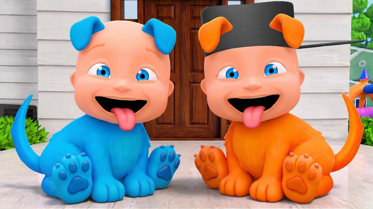 Baby & Brother BECOME DOGS!