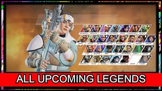 (Pt. 2) ALL LEAKED LEGENDS in the Next 9 Seasons of Apex Legends w/gameplay | Apex Legends Leaks