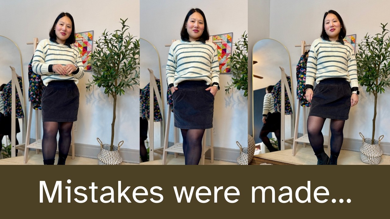 Мини-юбка Simplicity 2451: Что пошло не так и как я это исправила