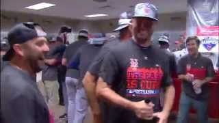 New York Mets celebrate National League East title