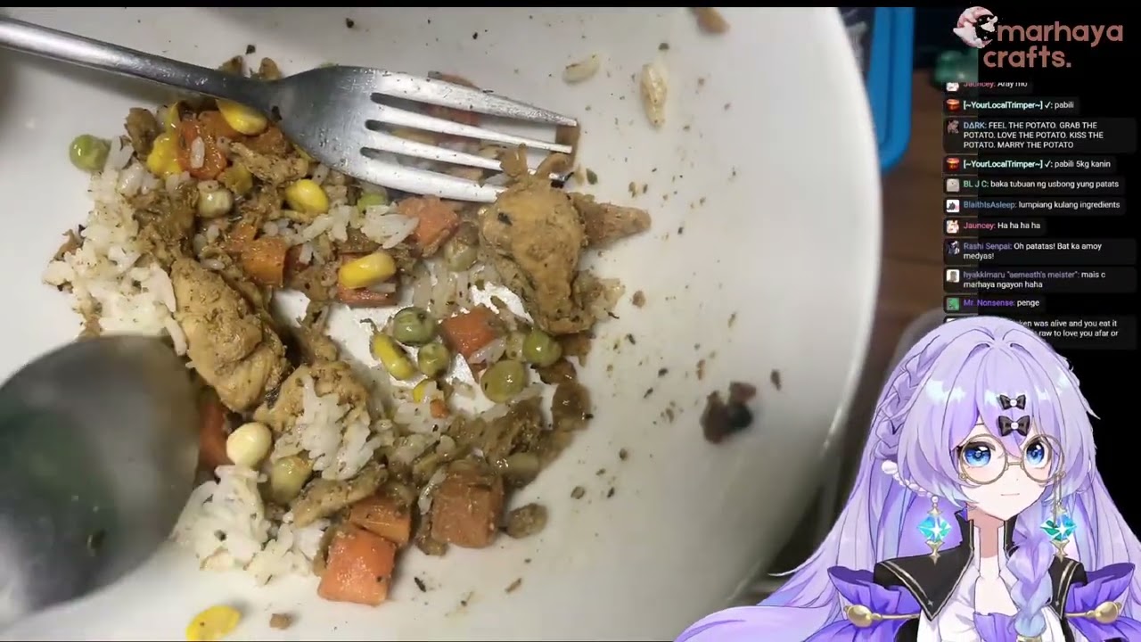 Jan. 20 || Eat chicken and make stuff from beads with me!