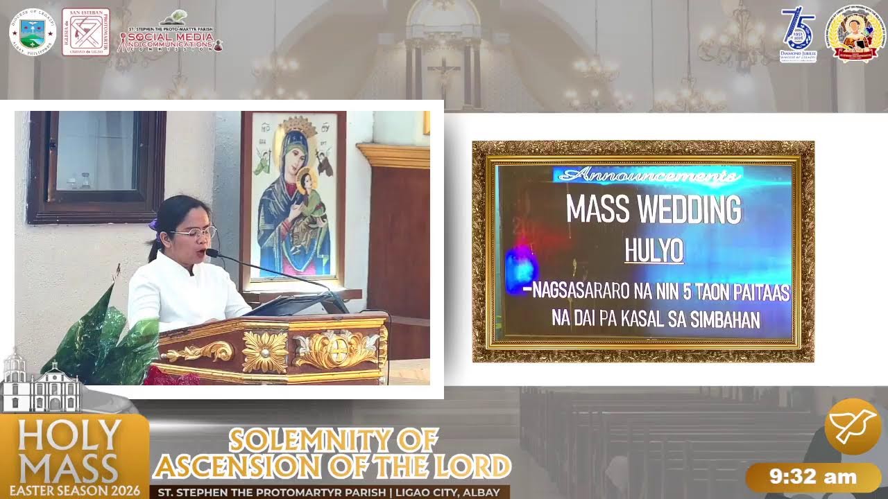 Holy Mass | Solemnity of Ascension of the Lord