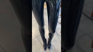 Black Latex Elegance Like No Other