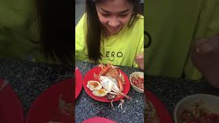 Eating Crab 03 yummy crab delicious shortsvideo asmr shorts