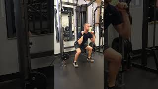Leg Workout - Cable Machine Squats