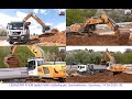 LIEBHERR R 936 & MAN Tipper Trailer Trucks, Schwaikheim, Germany, 14.04.2020 #2