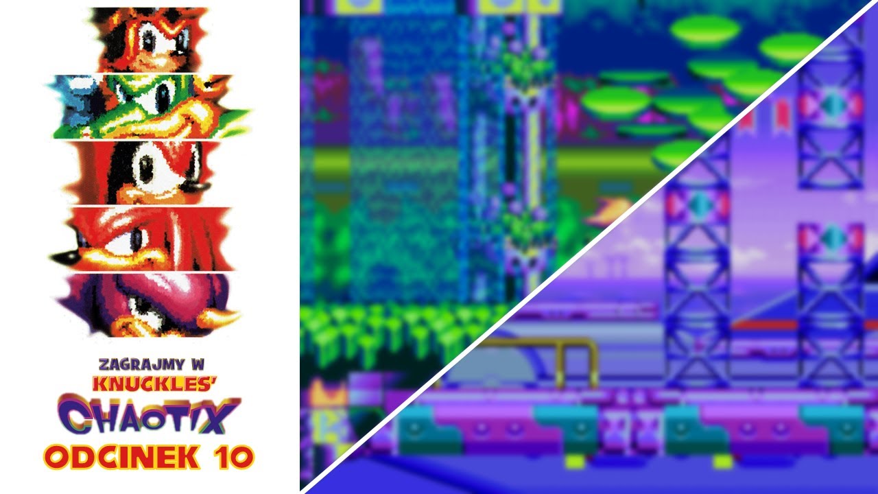 Zagrajmy W Knuckles' Chaotix- #10: Botanic Base & Marina Madness - YouTube
